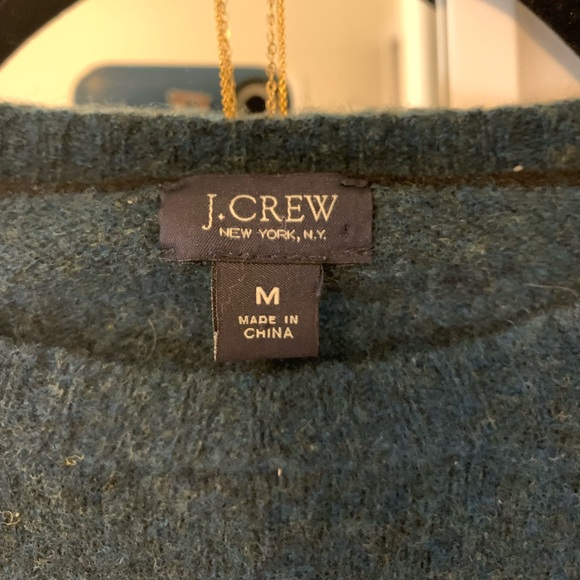 J. Crew Men's Crew Neck 100% Lambswool Sweater M - Picture 3 of 4